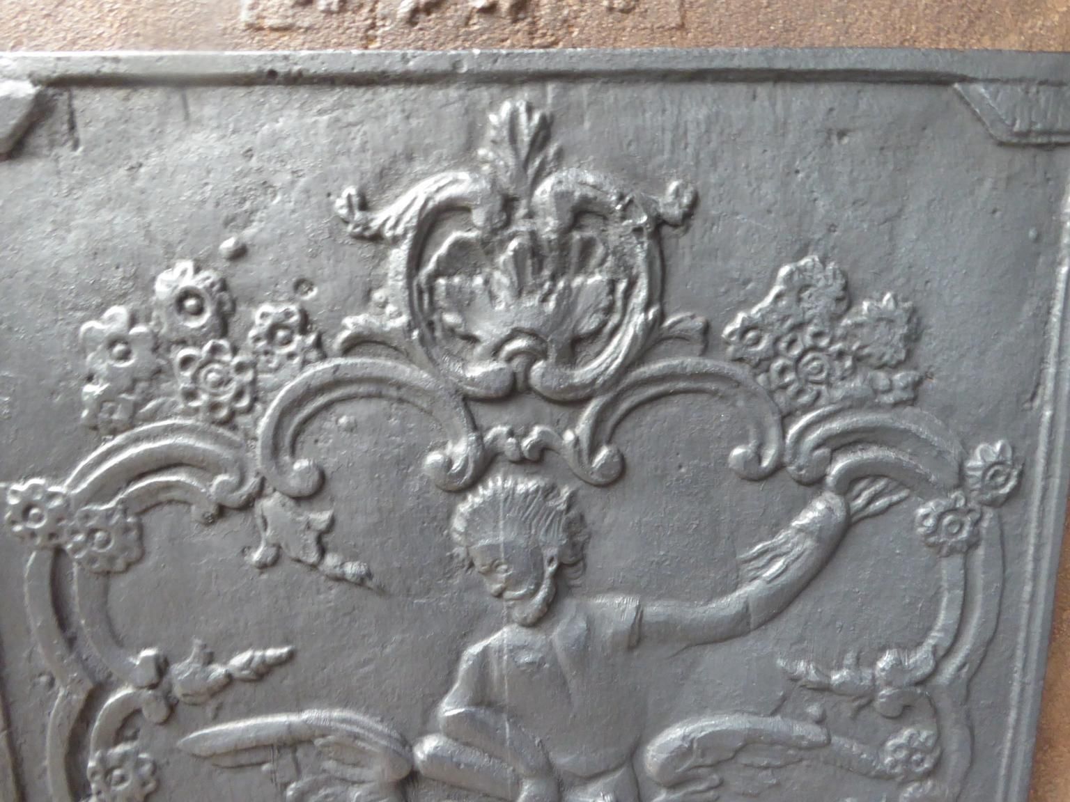 18th Century French 'Zeus And Leda' Fireback / Backsplash photo Home Fixtures