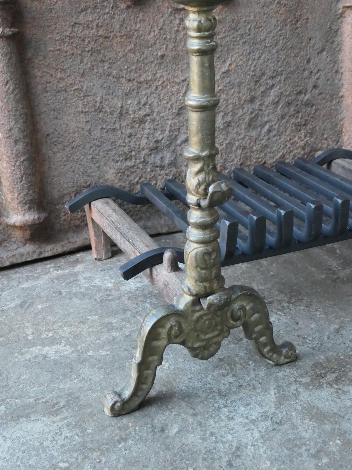 photo furniture French Napoleon III Style Fire Grate, Fireplace Grate