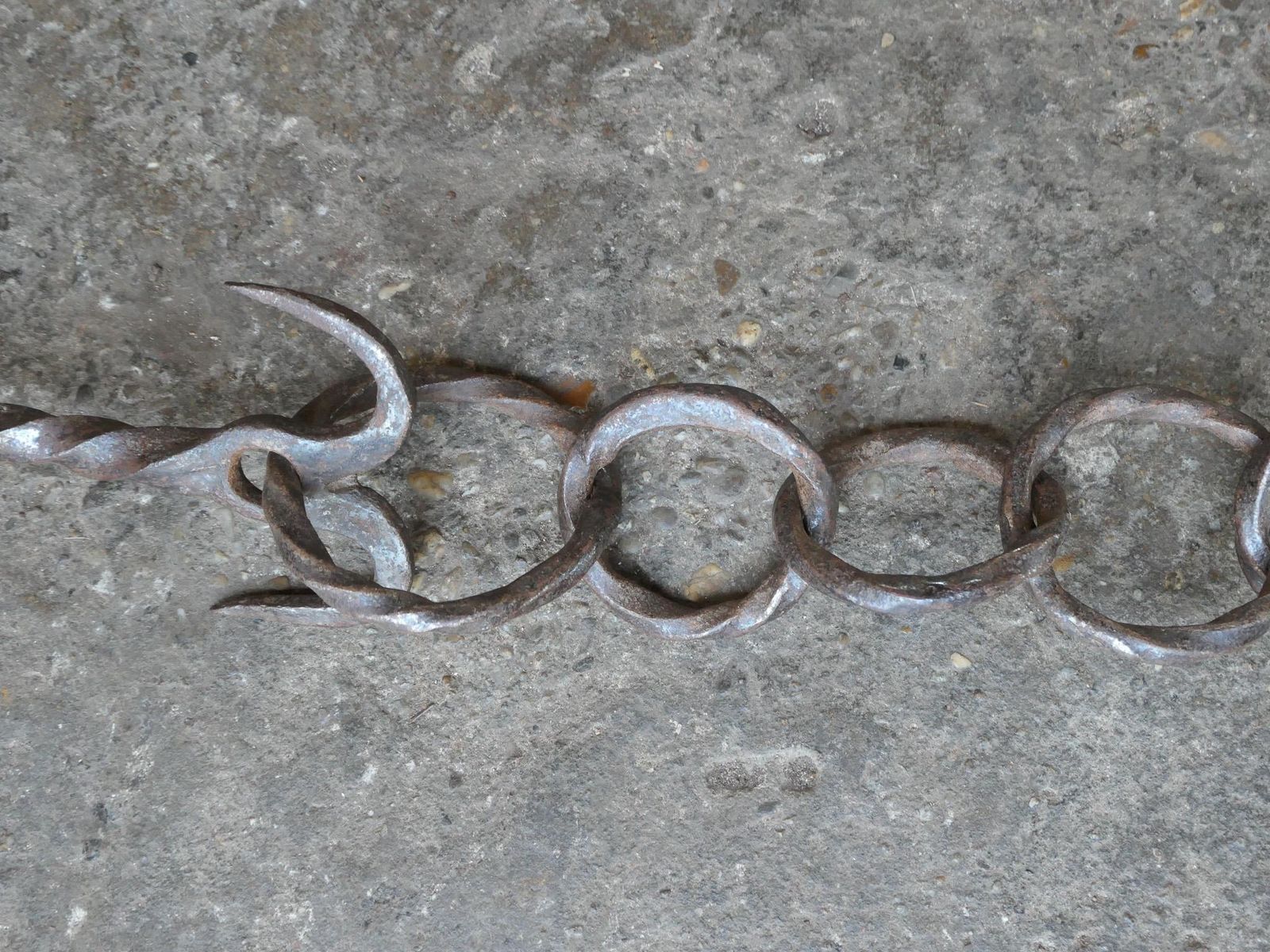 17th Century French Fireplace Trammel Or Pot Hanger, Louis XIV Period photo vinterior