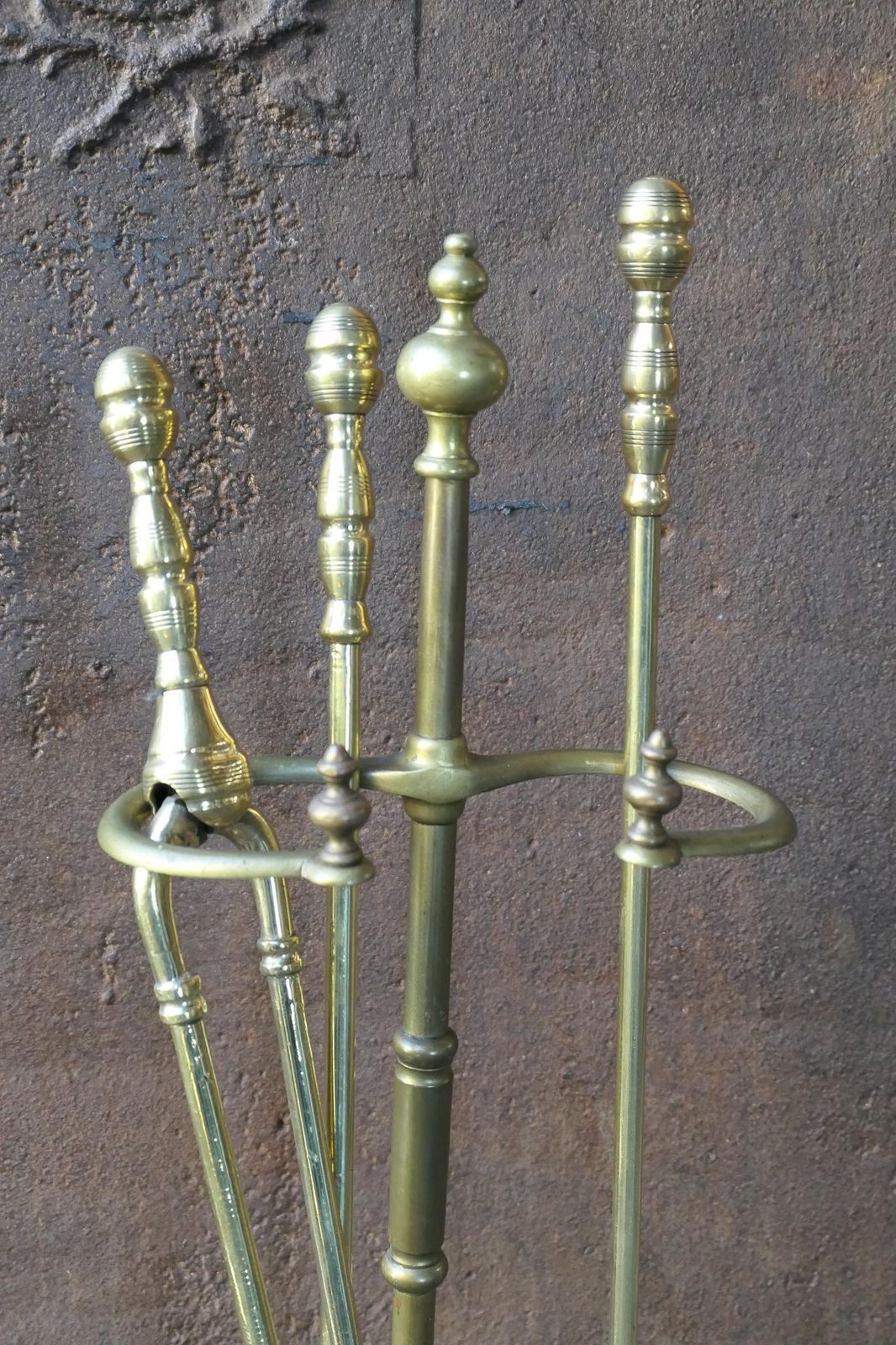 photo for sale Antique French Fireplace Tools Or Fire Tools, 19th Century