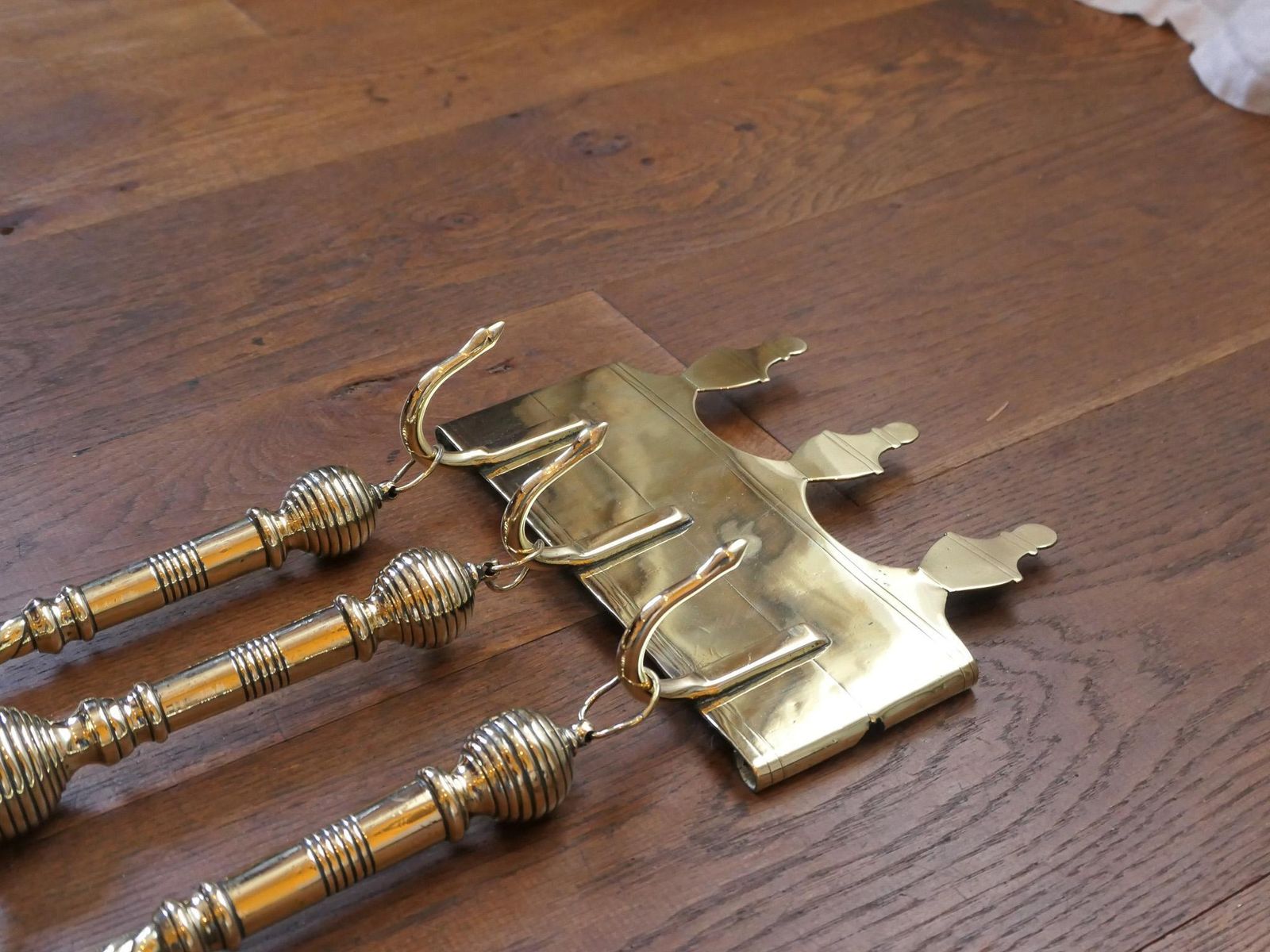 photo furniture Antique English Fireplace Tools Or Fire Tools, 19th Century