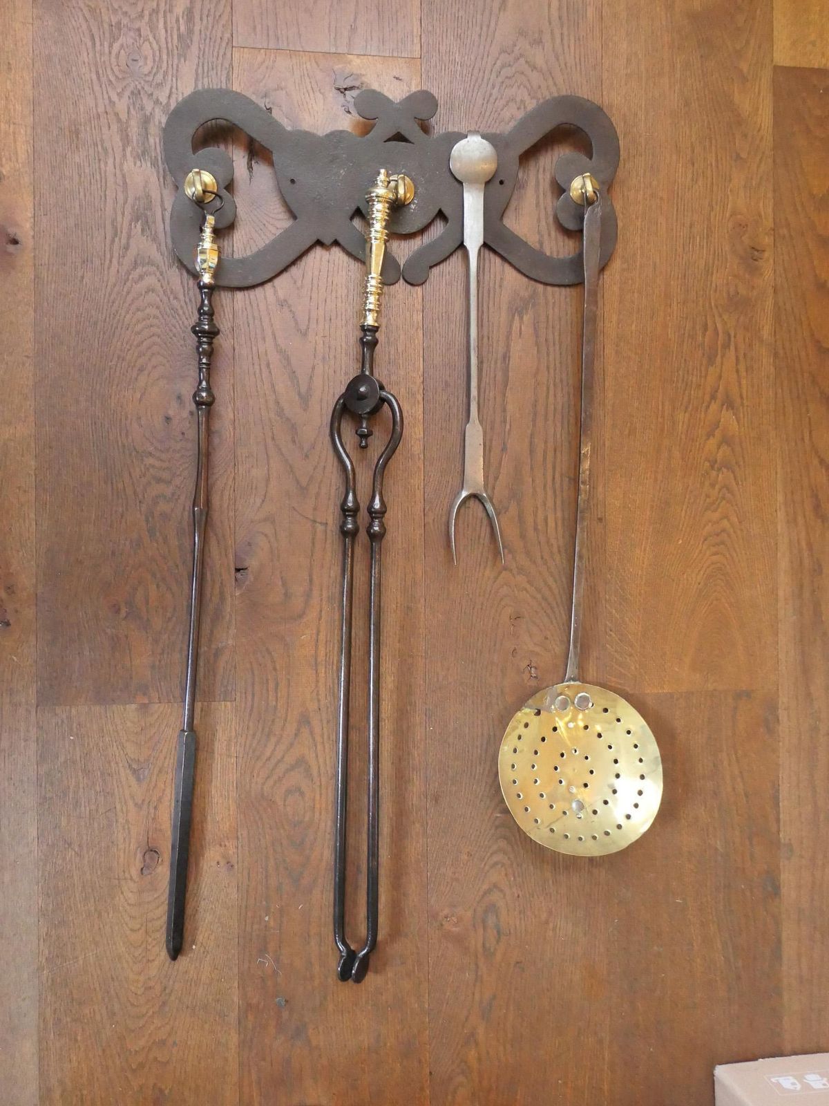 Antique Dutch Fireplace Tools Or Fire Tools, 18th/19th Century photo furniture