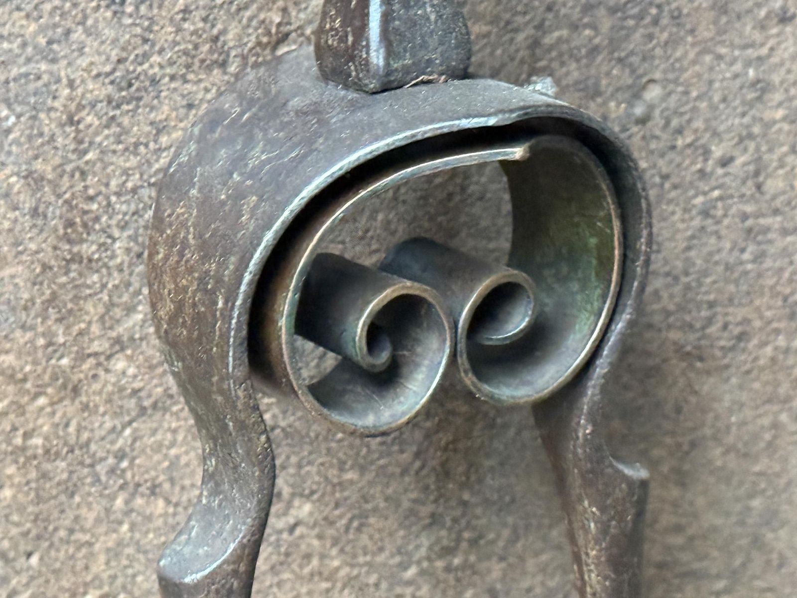 Home Fixtures Exceptional Dutch Art Nouveau Fireplace Tools photo