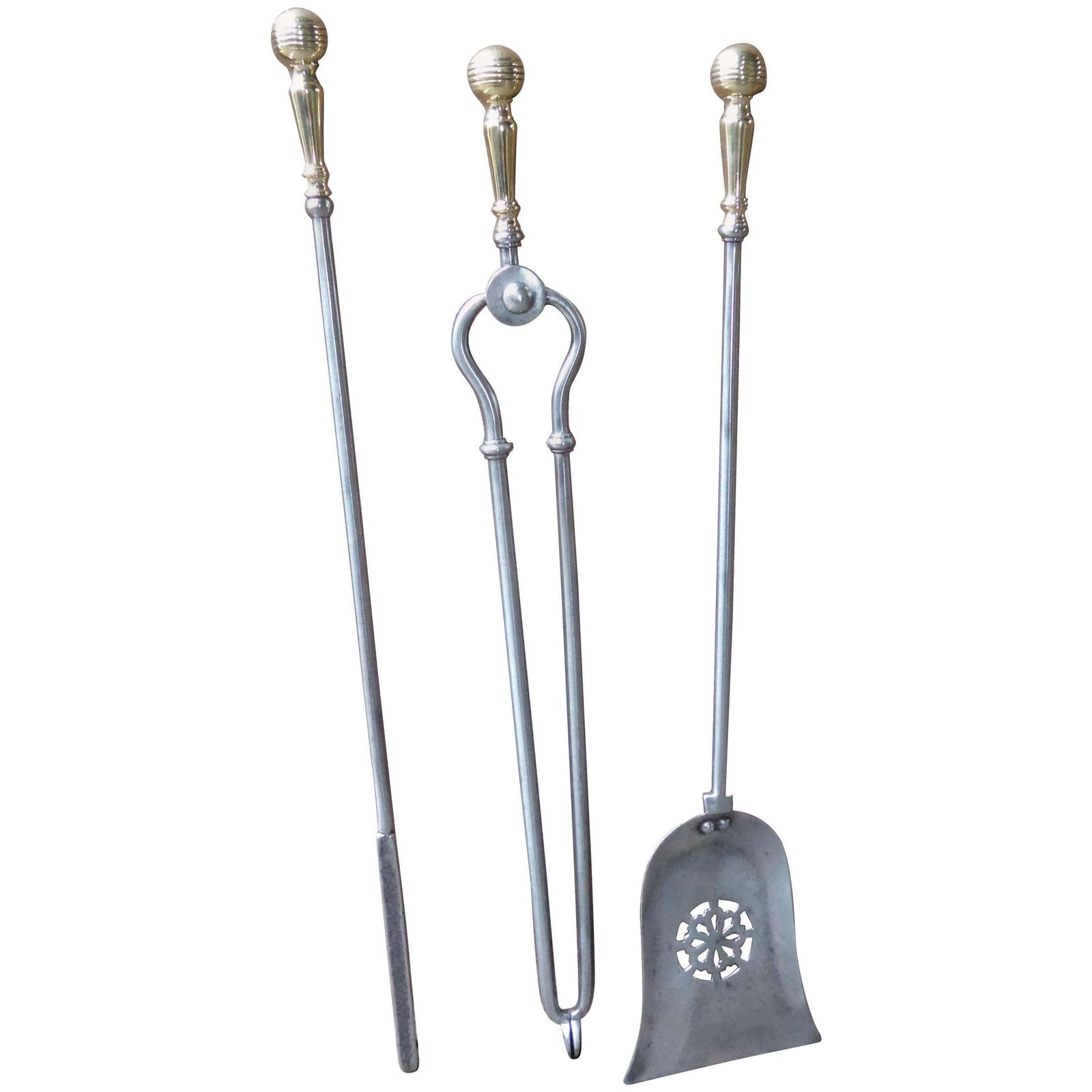 19th Century English Victorian Fireplace Tool Or Fire Tools