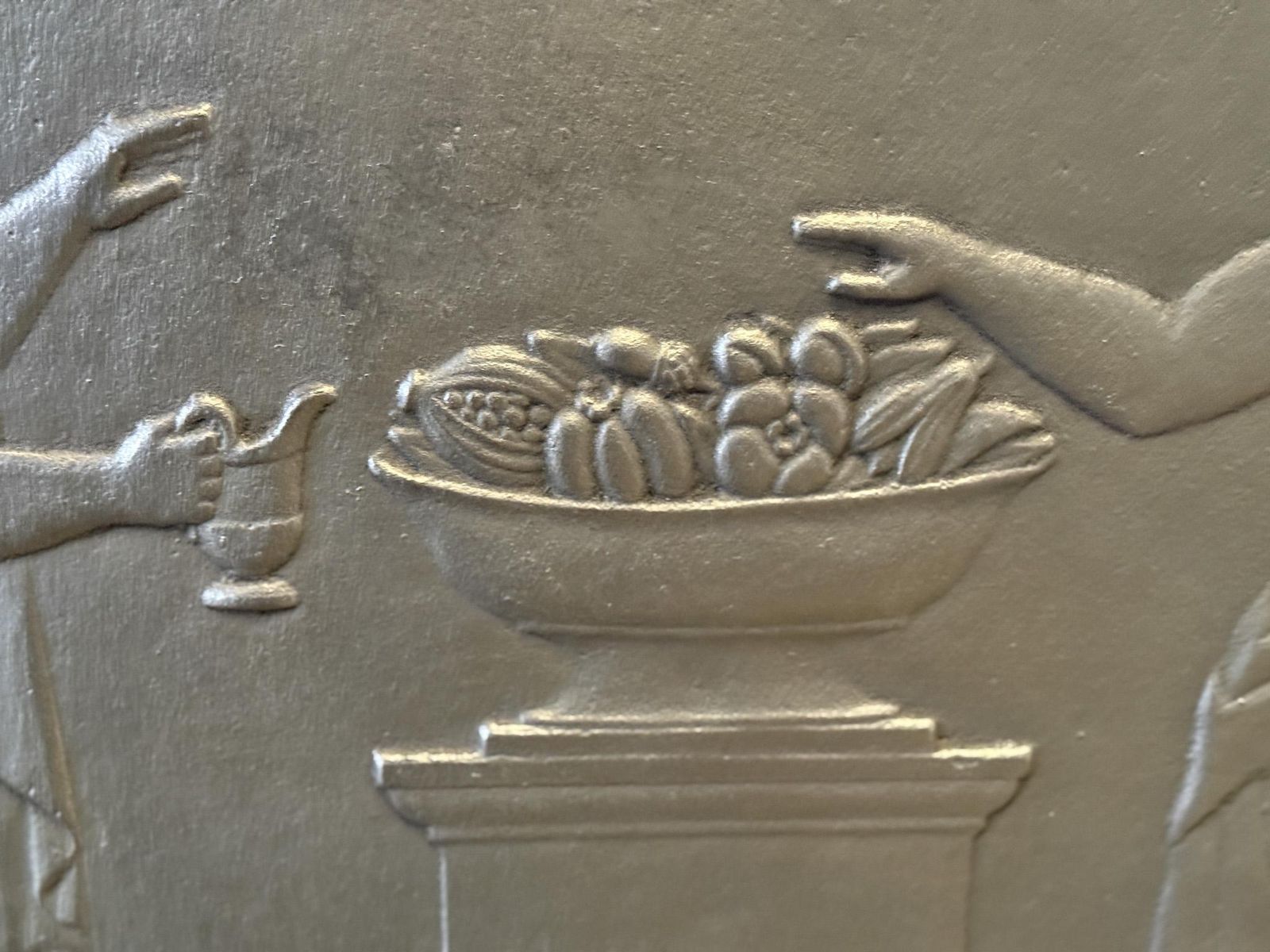 19th Century French 'Roman Scene' Fireback / Backsplash, Napoleon III Period photo 831.0