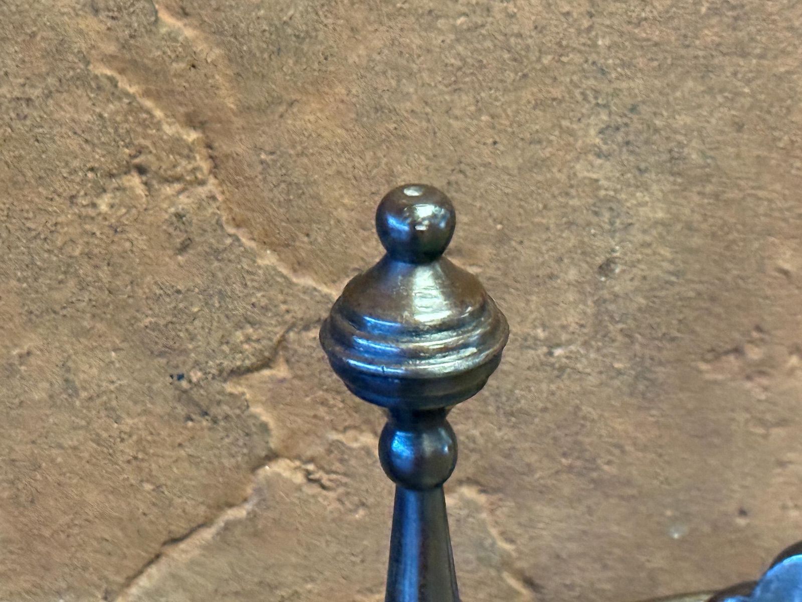 Home Fixtures English Victorian Fireplace Tools Or Companion Set, 19th Century photo