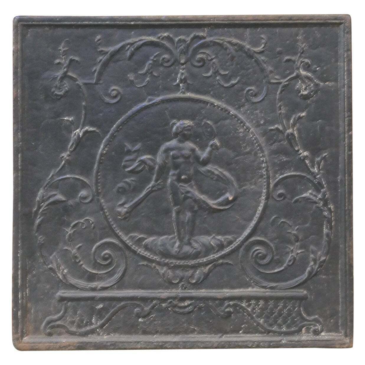 18th  19th Century French Neoclassical Period 'Venus' Fireback / Backsplash