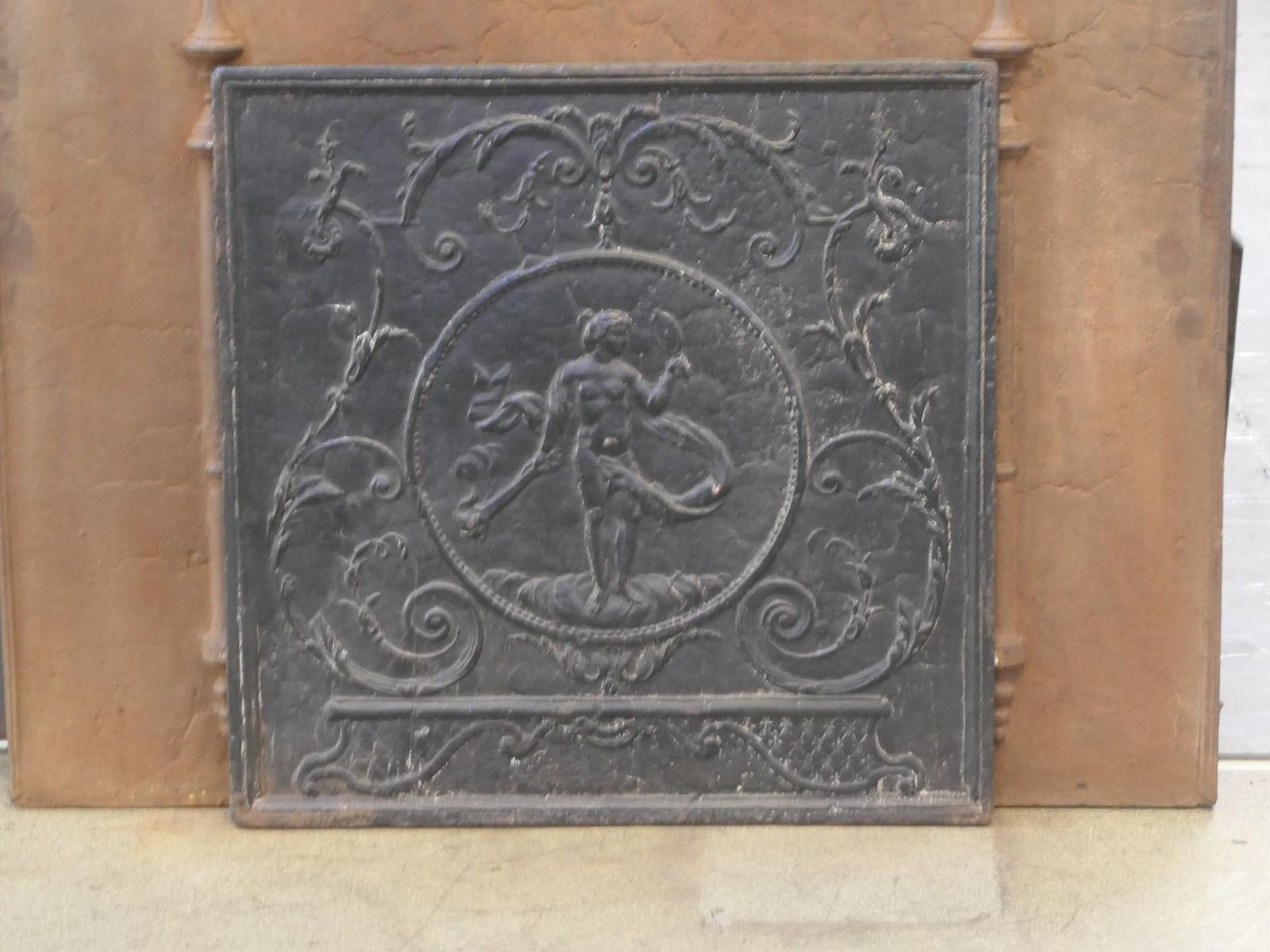 18th  19th Century French Neoclassical Period 'Venus' Fireback / Backsplash photo furniture