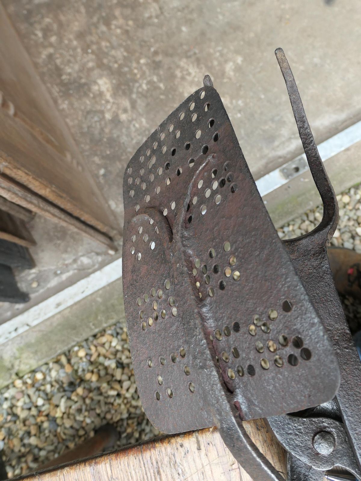 photo buy Large French Neoclassical Fireplace Tools, 18th 19th Century