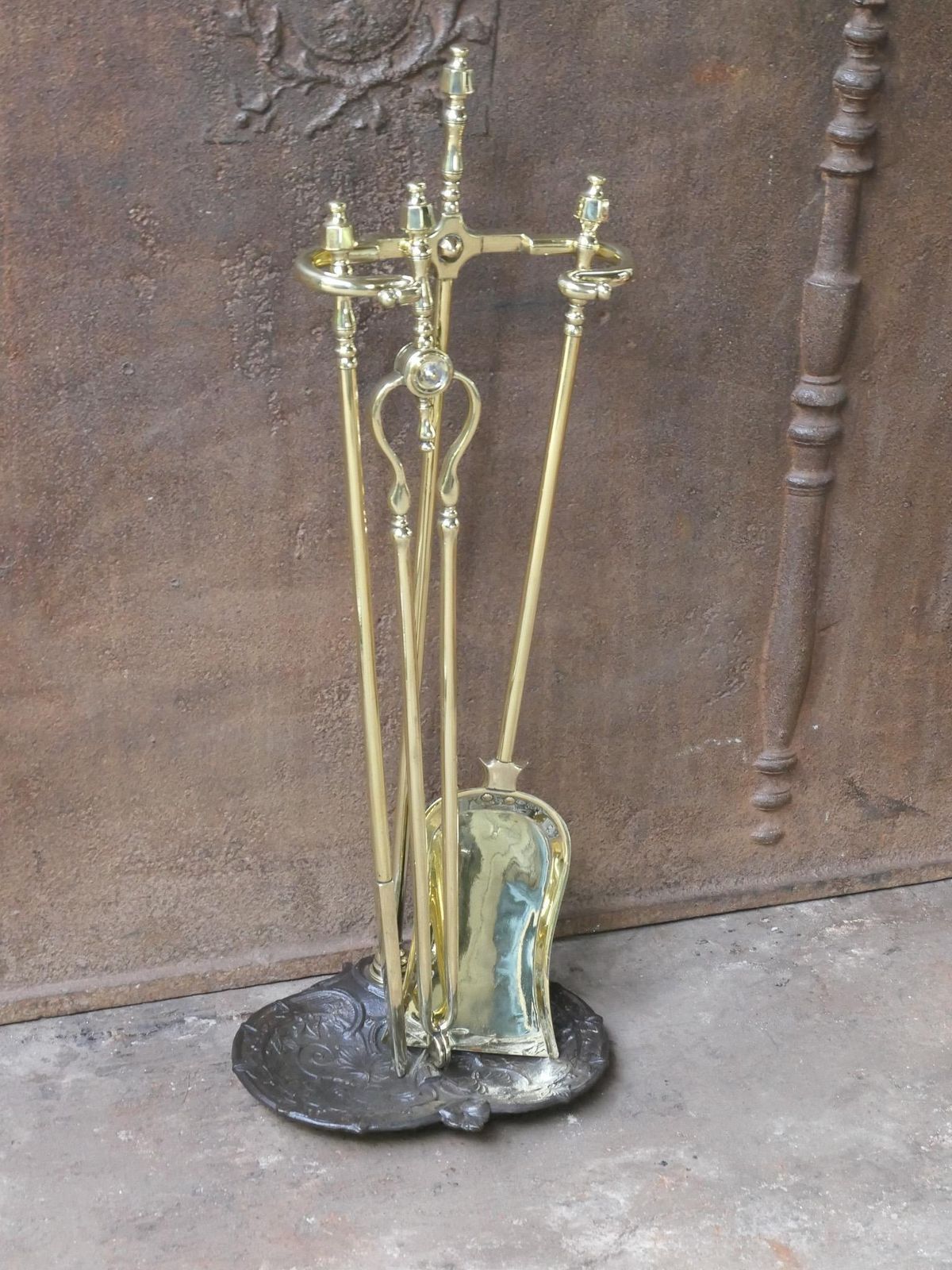 English Victorian Fireplace Tools Or Companion Set, 19th Century photo 1088.0
