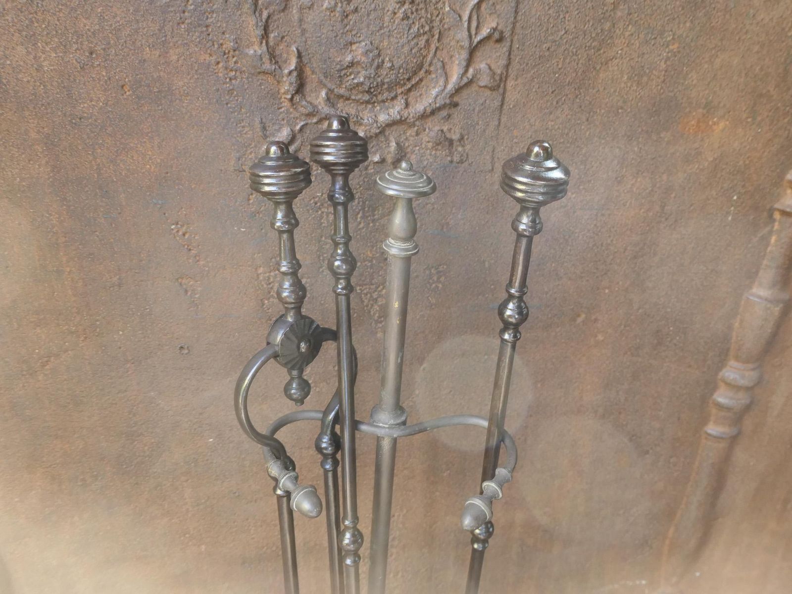 English Victorian Fireplace Tools Or Companion Set, 19th Century photo buy