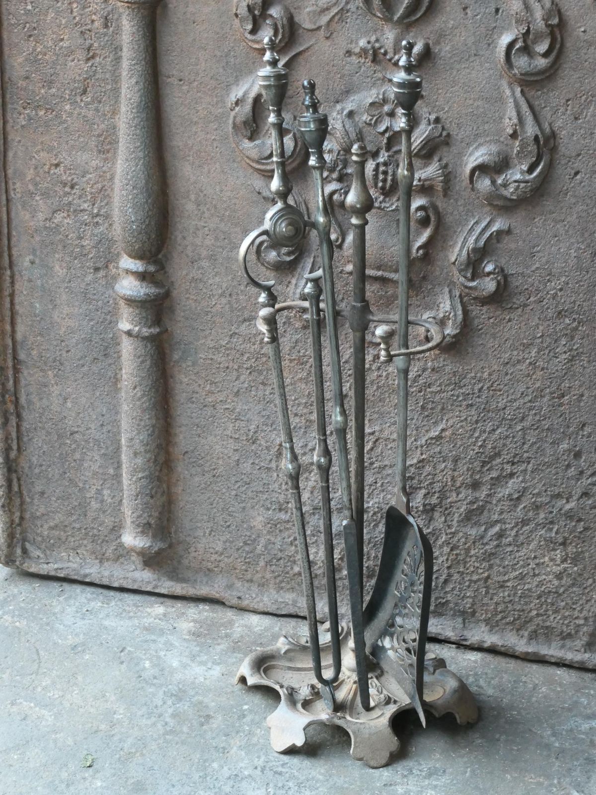 18/19th C. English Georgian Companion Set photo for sale