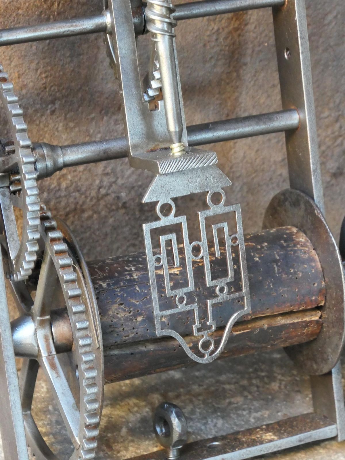 18th Century French Napoleon III Weight Driven Spit Jack photo 1258.0