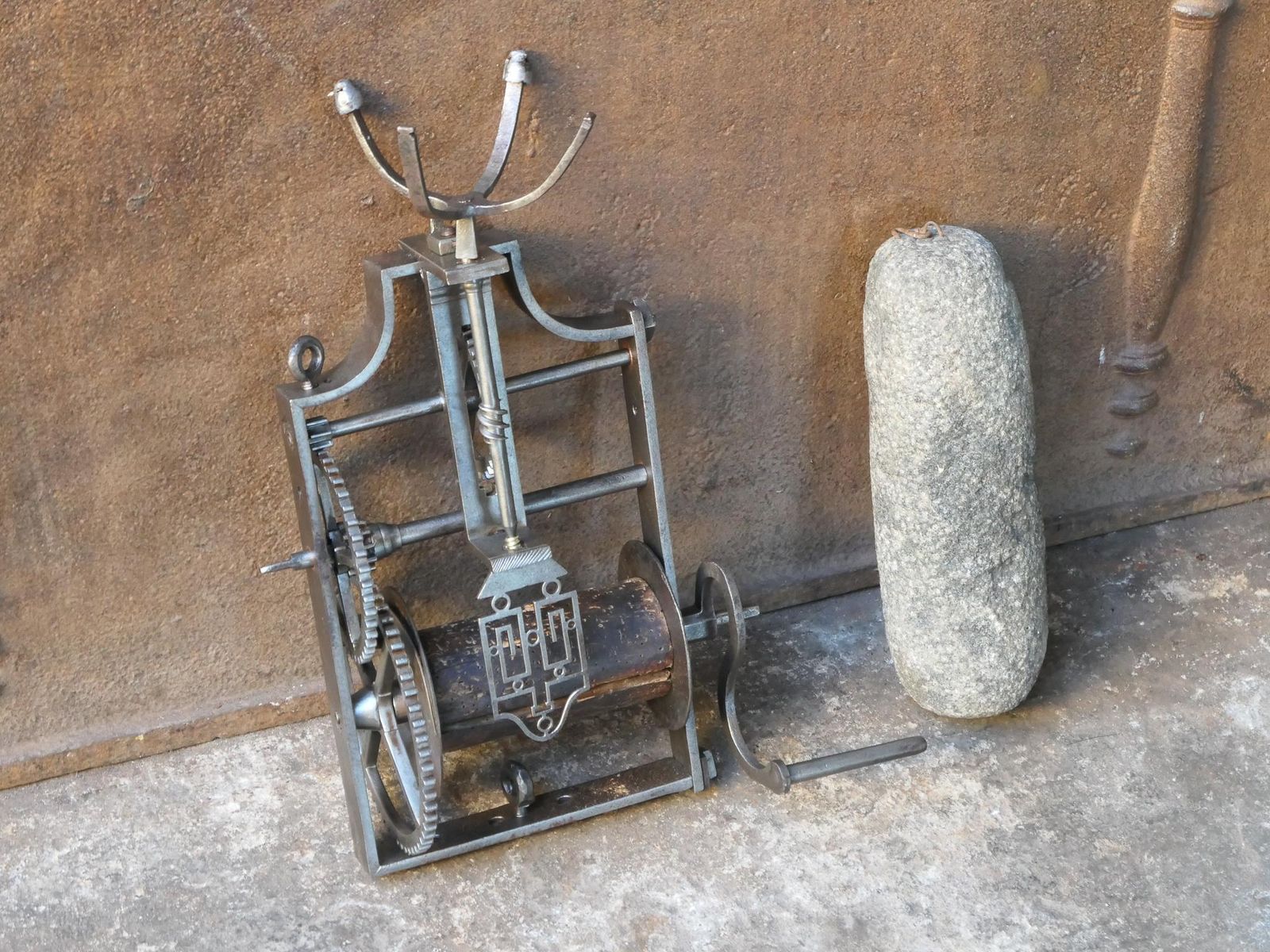 photo furniture 18th Century French Napoleon III Weight Driven Spit Jack