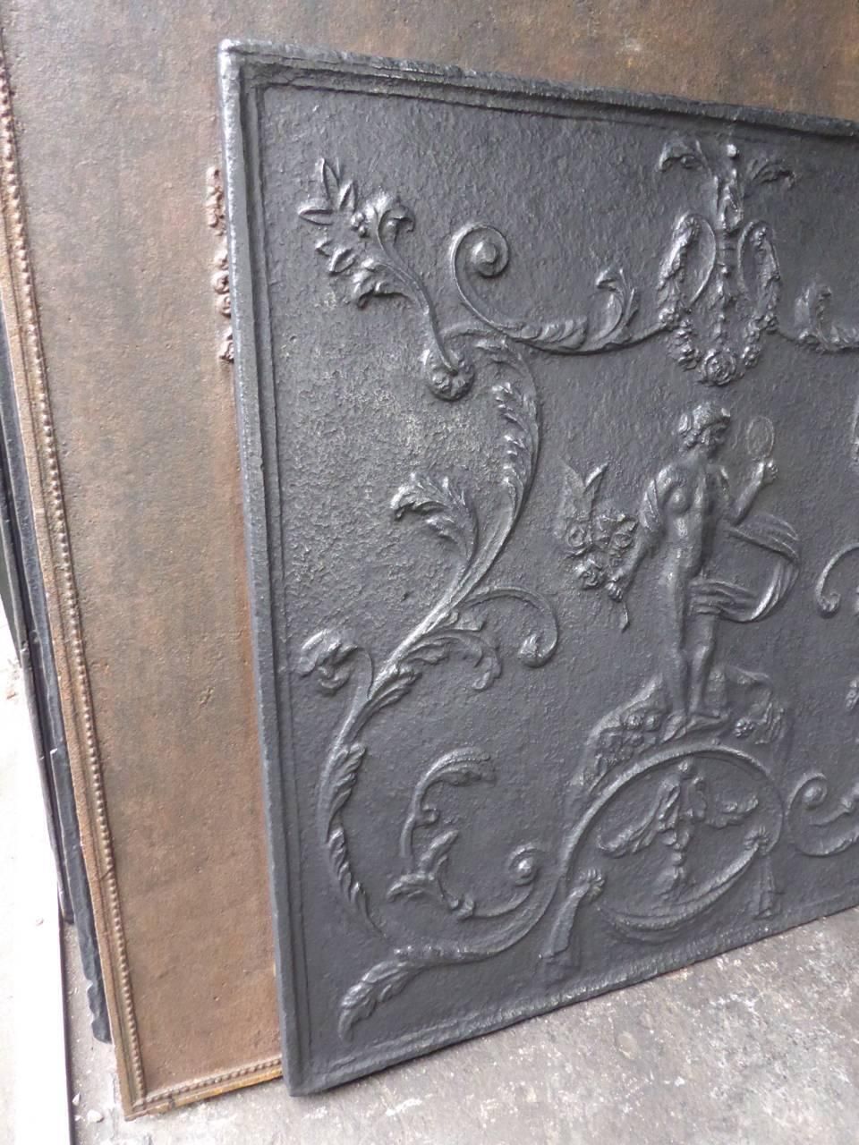 18th Century French Louis XV Period Venus Fireback / Backsplash photo for sale