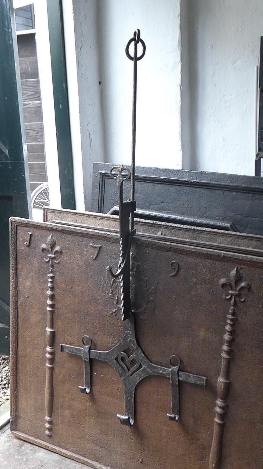 Beautiful 17th Century French Fireplace Trammel Or Hanger photo furniture
