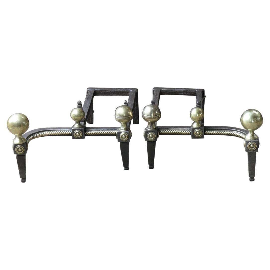 19th Century Dutch Victorian Fireplace Grate Or Fire Basket