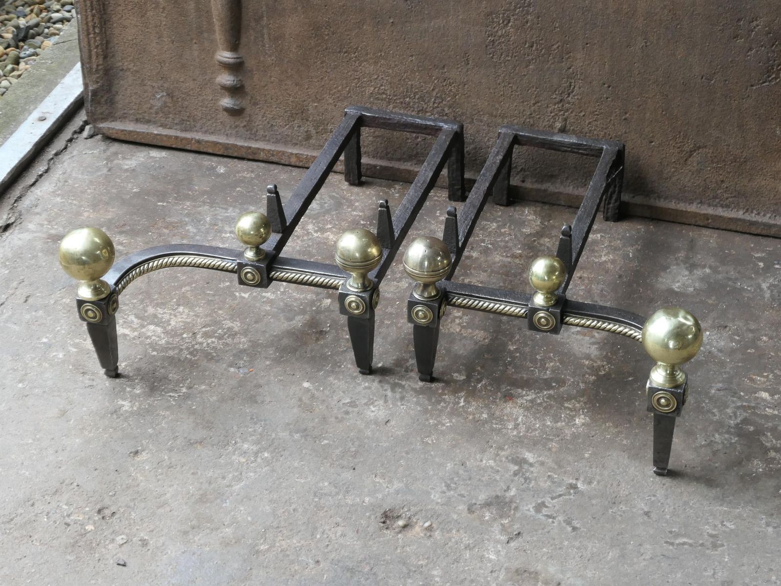 19th Century Dutch Victorian Fireplace Grate Or Fire Basket photo buy
