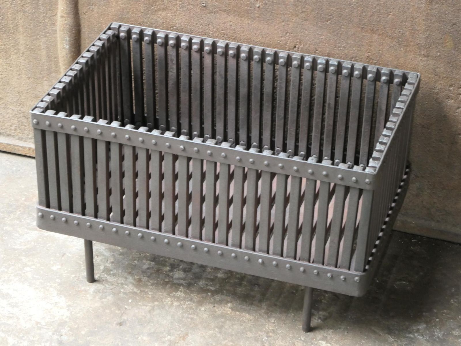 English Modernist Fireplace Grate, Fire Grate photo buy