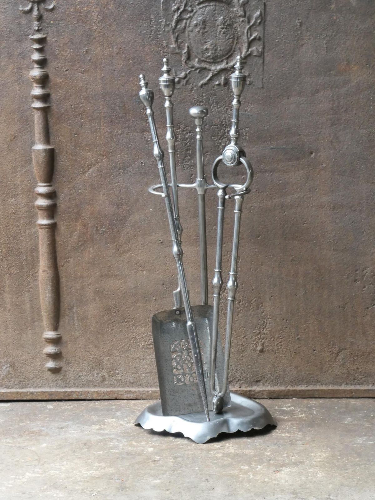 Antique English Georgian Fireplace Tools Or Fire Tools, 18th   19th Century photo furniture