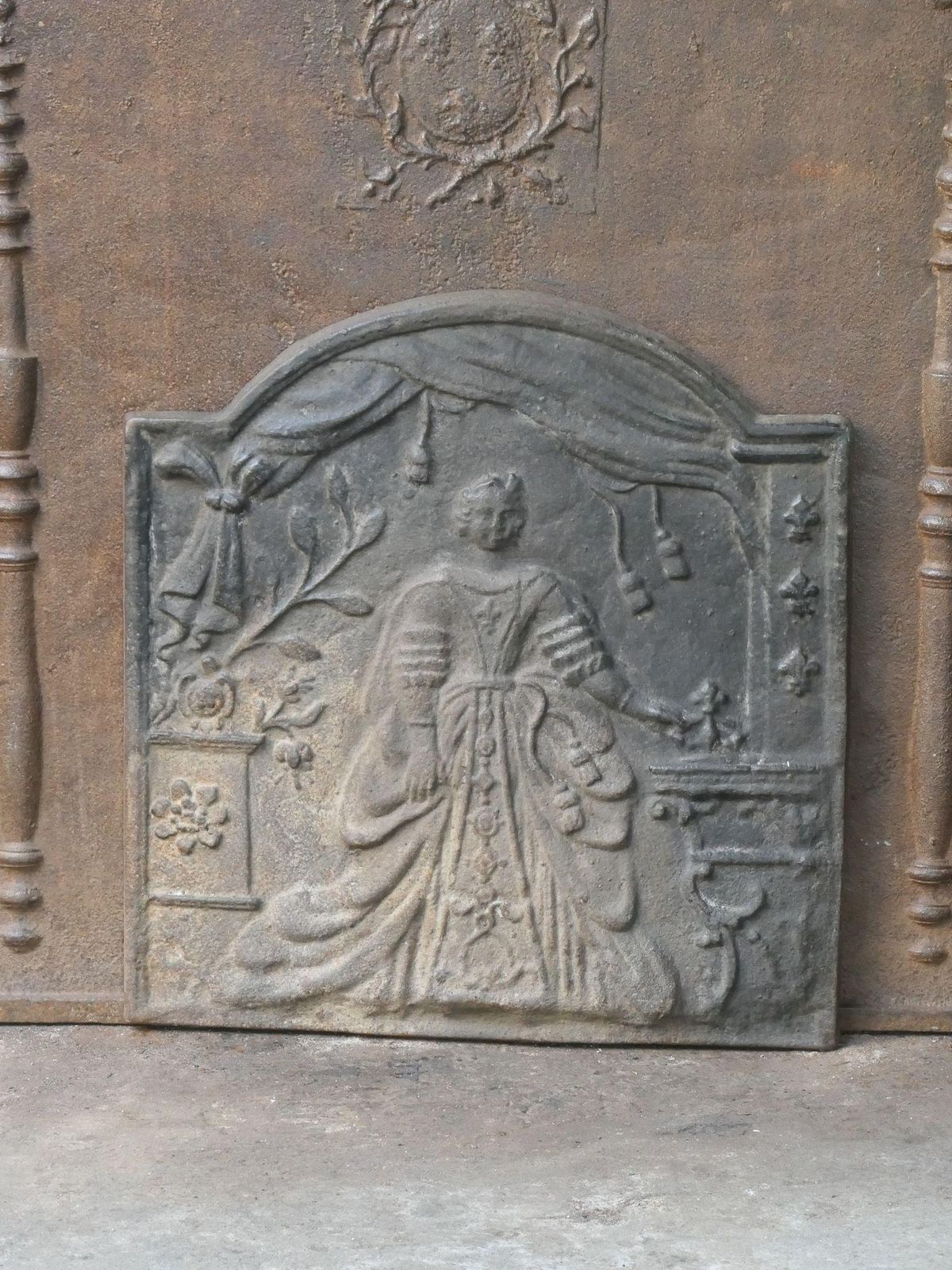 20th Century 'Marie Leszczyńska' Fireback / Backsplash photo furniture