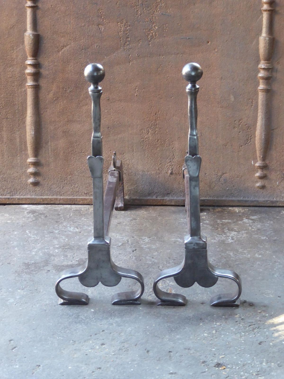 French Art Nouveau Firedogs Or Andirons photo furniture