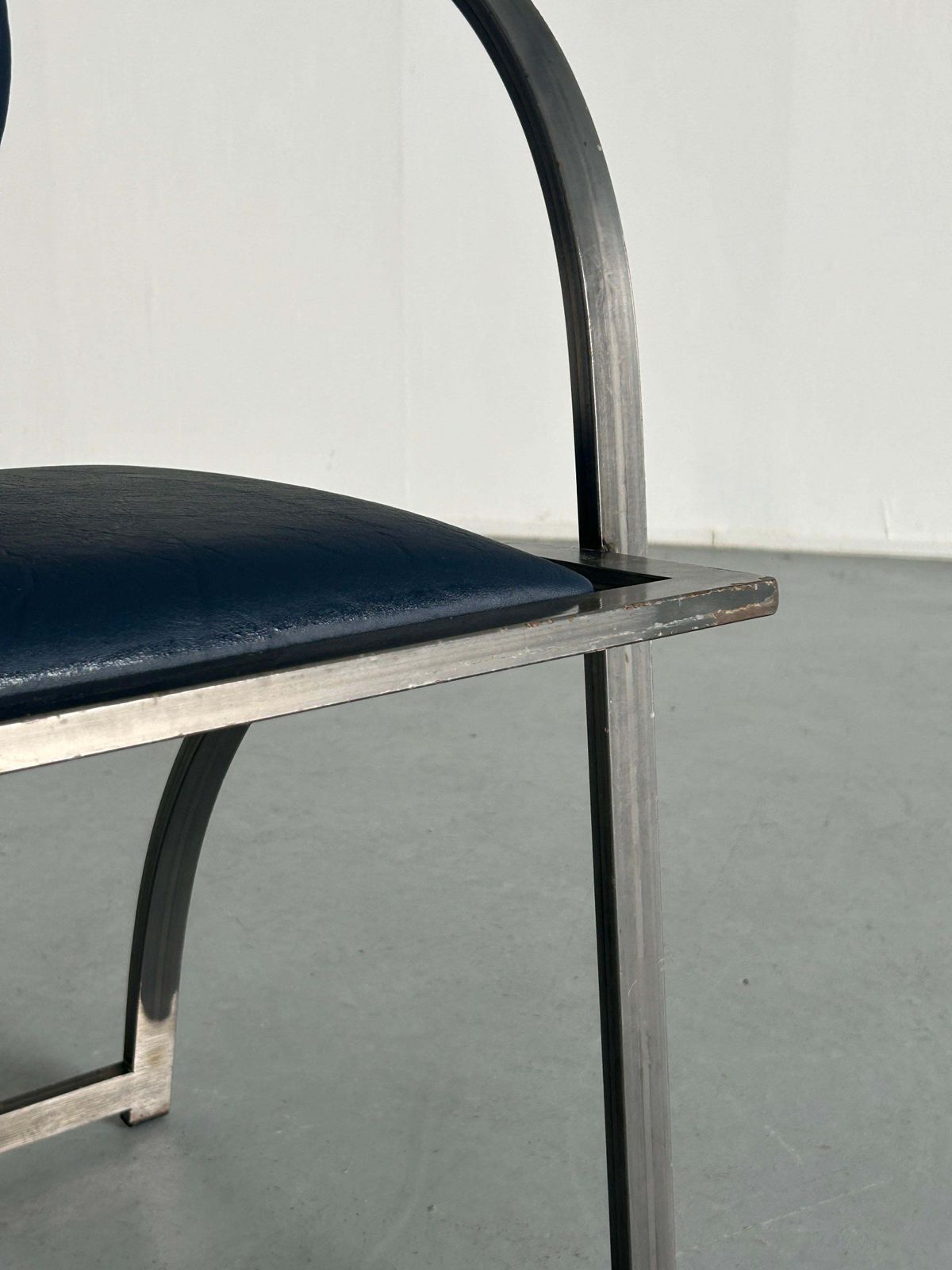 Furniture Memphis Design Postmodern Geometrical 'Cosinus' Chair By Kff, 80s Germany photo