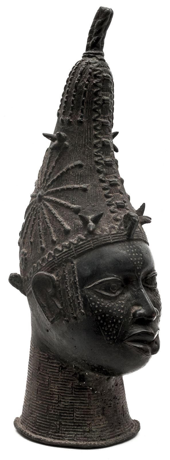 Head Of Queen Iyoba, African photo vintage