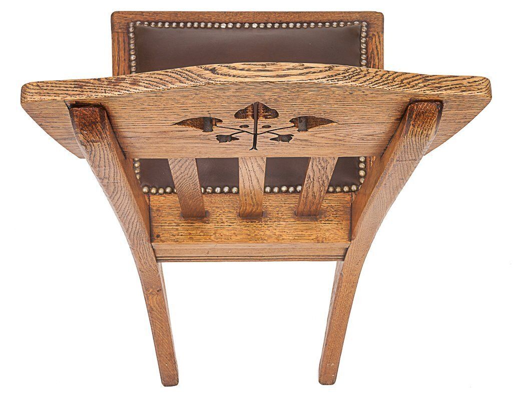 Set Of 6 Art Nouveau Chairs By Léon Jallot photo buy