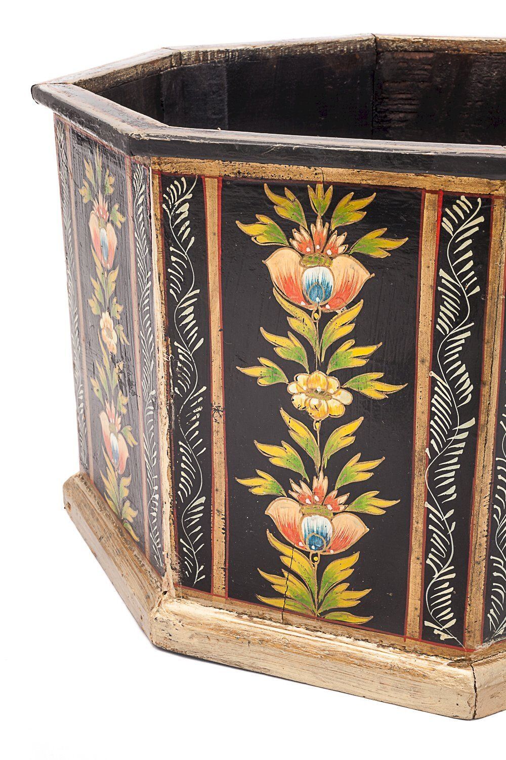 Antique Wooden Flowerpot 1900, 1900s photo for sale