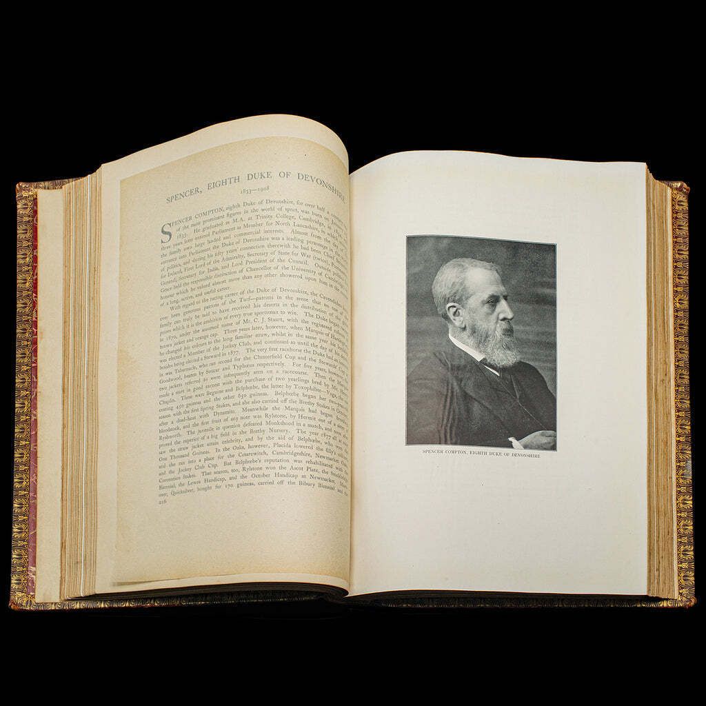 photo for sale 2 Vols Antique Book, British Sports And Sportsmen, English, Sporting Reference