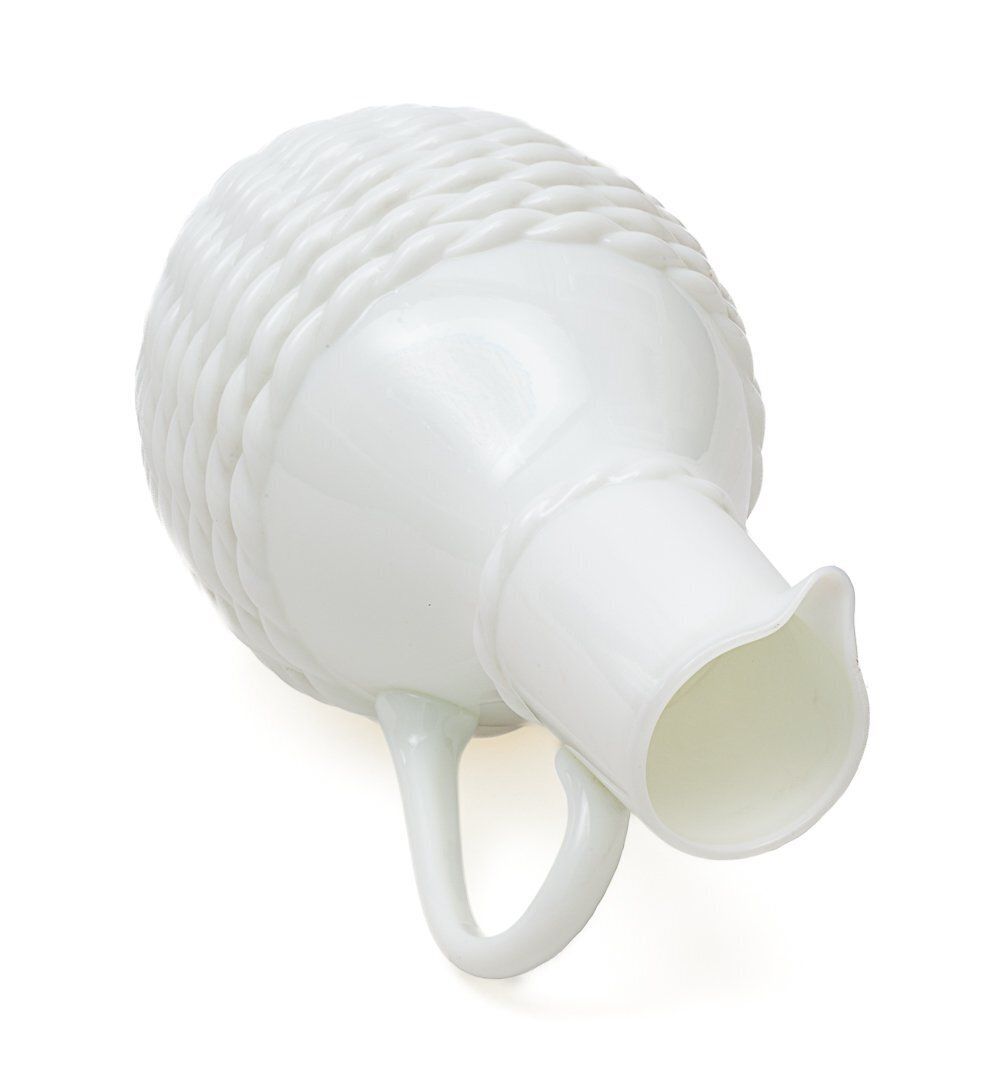 Milky Opaline Jug., Early 20th Century photo 140.0