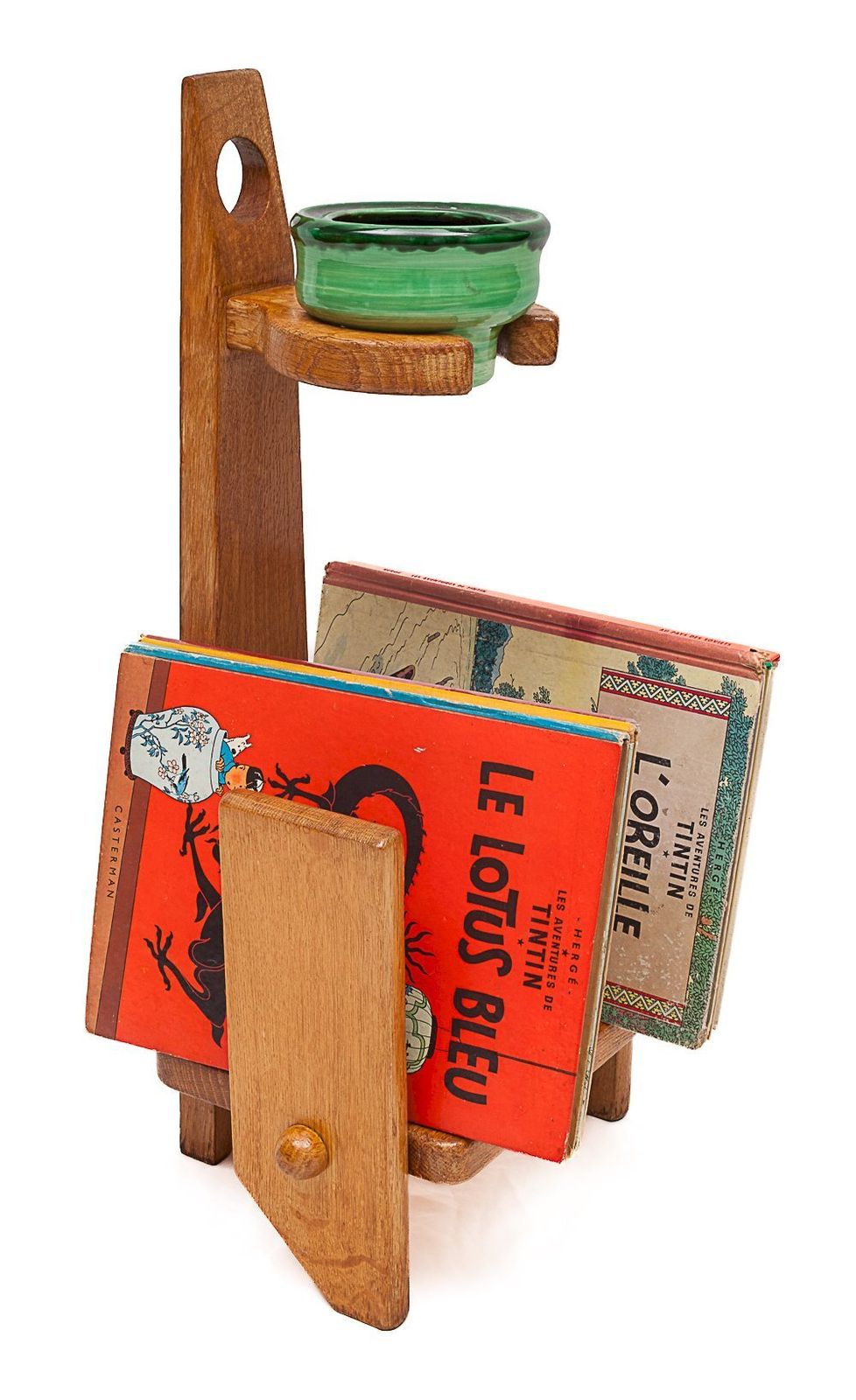 Magazine Rack Ashtray Holder By Guillerme And Chambron photo furniture