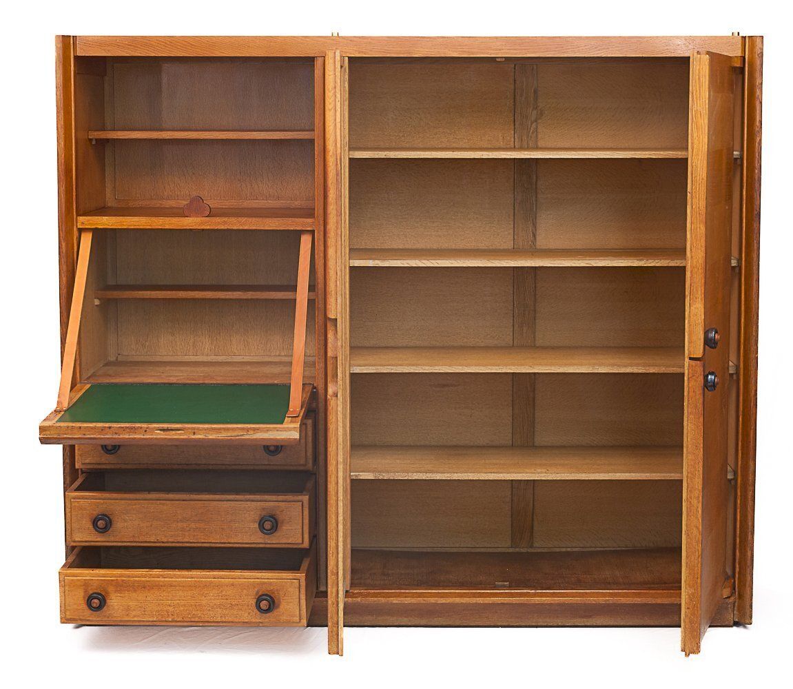 Pair Of Guillerme And Chambron Wardrobes photo for sale
