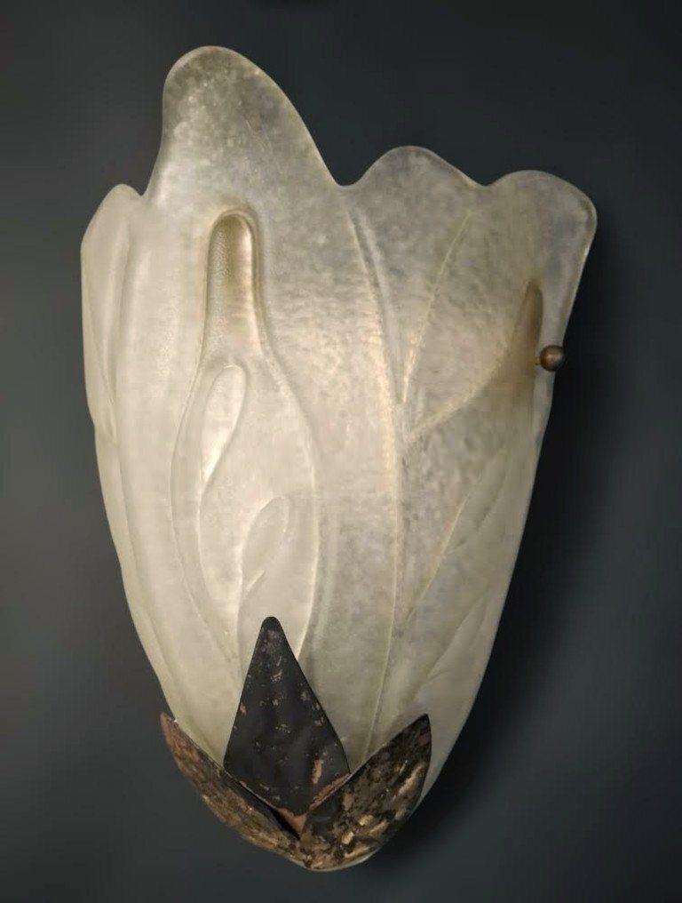 Pair Of Deco Leaf Sconces photo Lighting