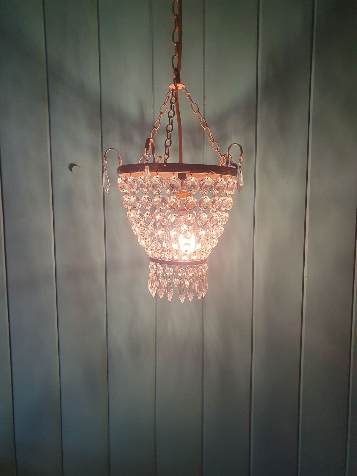 Early 20th Century Spike Chandelier With Finials photo furniture