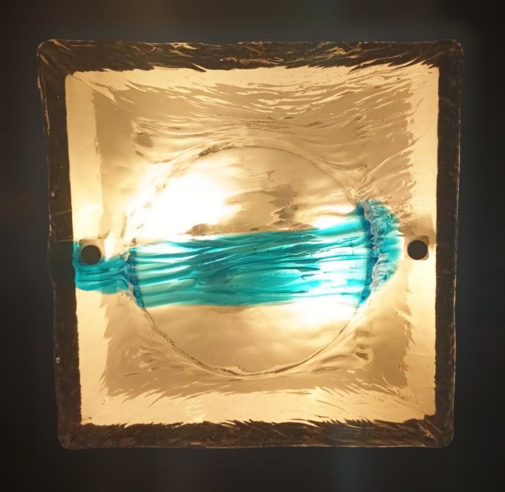 Murano Flush Mount / Sconce By Toni Zuccheri For Venini, 3 Available photo buy