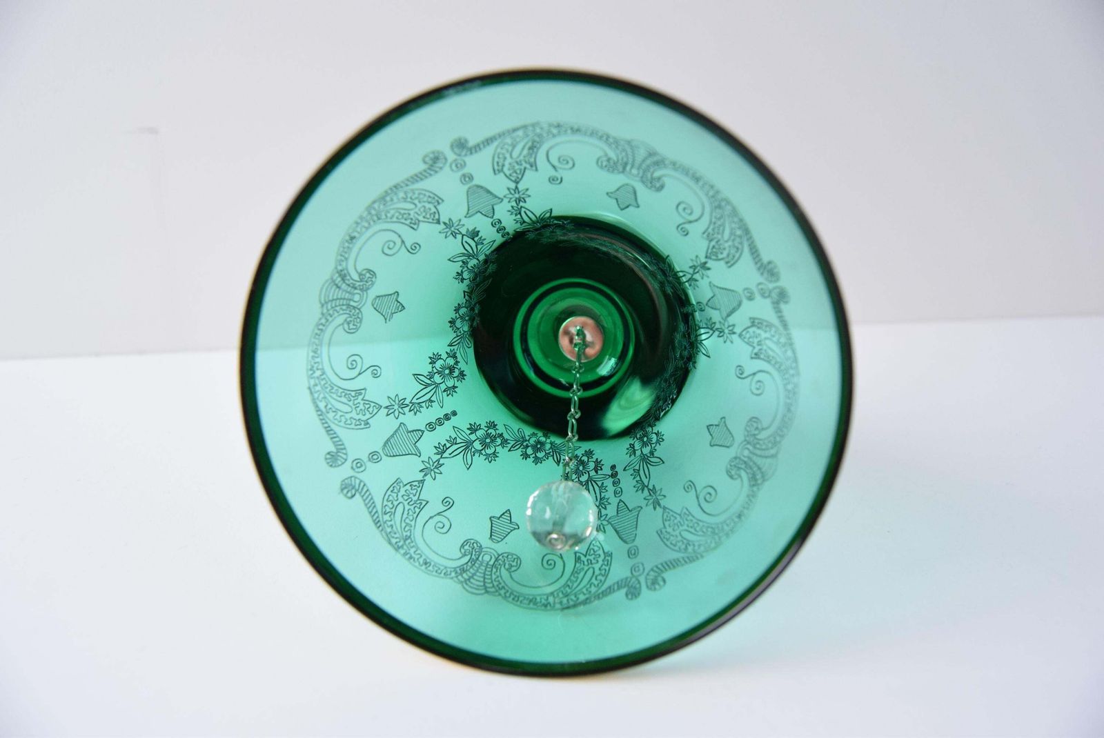 photo furniture Glass Bell Bohemia Crystal 1960s