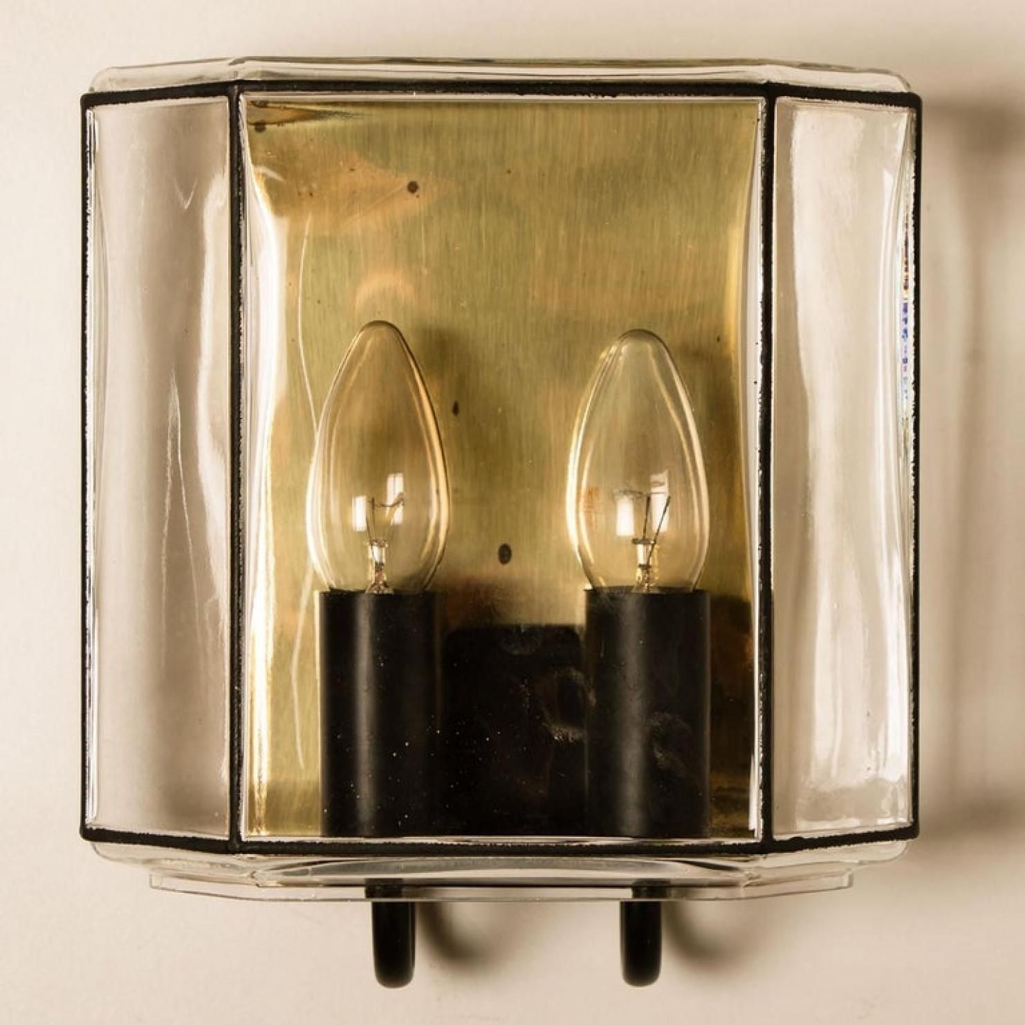 photo furniture 1 Of The 4 Of Iron And Bubble Glass Sconces Wall Lamps By Limburg, Germany, 1960