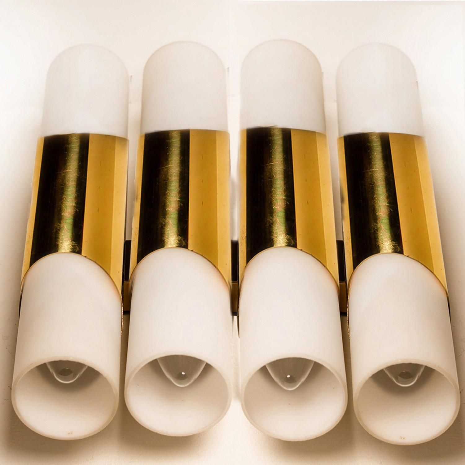 Pair Of Wall Sconces Or Wall Lights In The Style Of Raak, 1970 photo Lighting