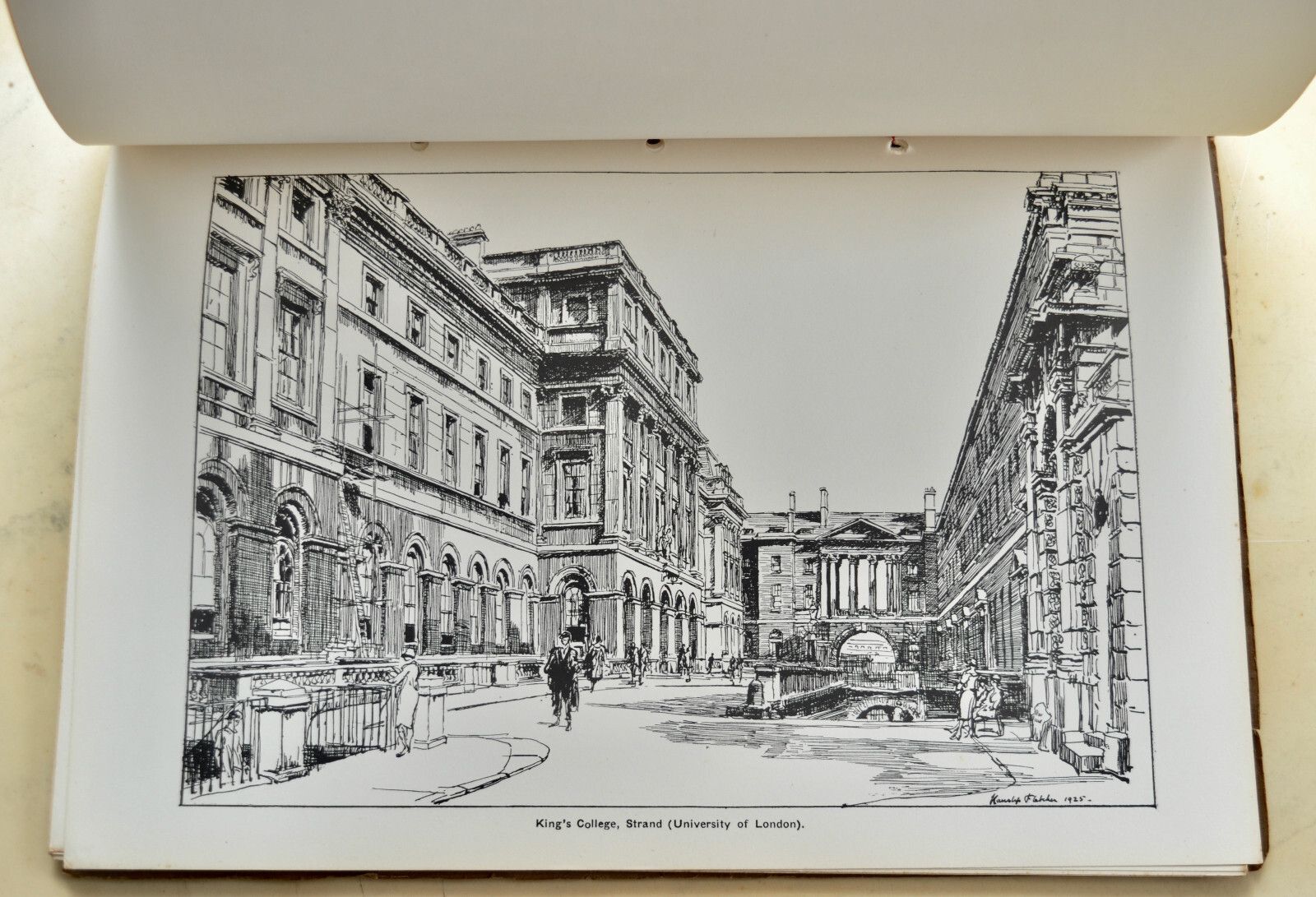 Changing London, A Book Of Sketches, Hanslip Fletcher, 1st Edition 1925 photo vintage