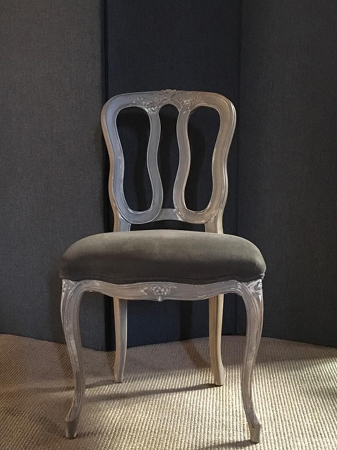 French Provincial Pair Of Wooden Chairs photo Furniture