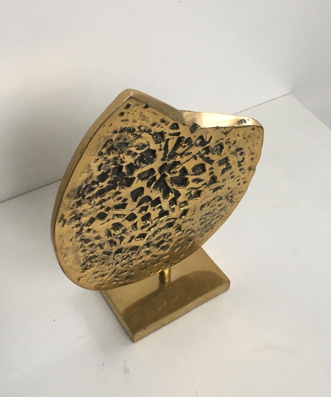 1980 Italy Bronze Abstract Sculpture By Lino Tiné Albero Città City Tree photo Art