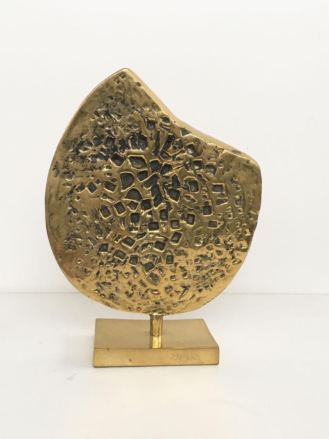 1370.0 1980 Italy Bronze Abstract Sculpture By Lino Tiné Albero Città City Tree photo