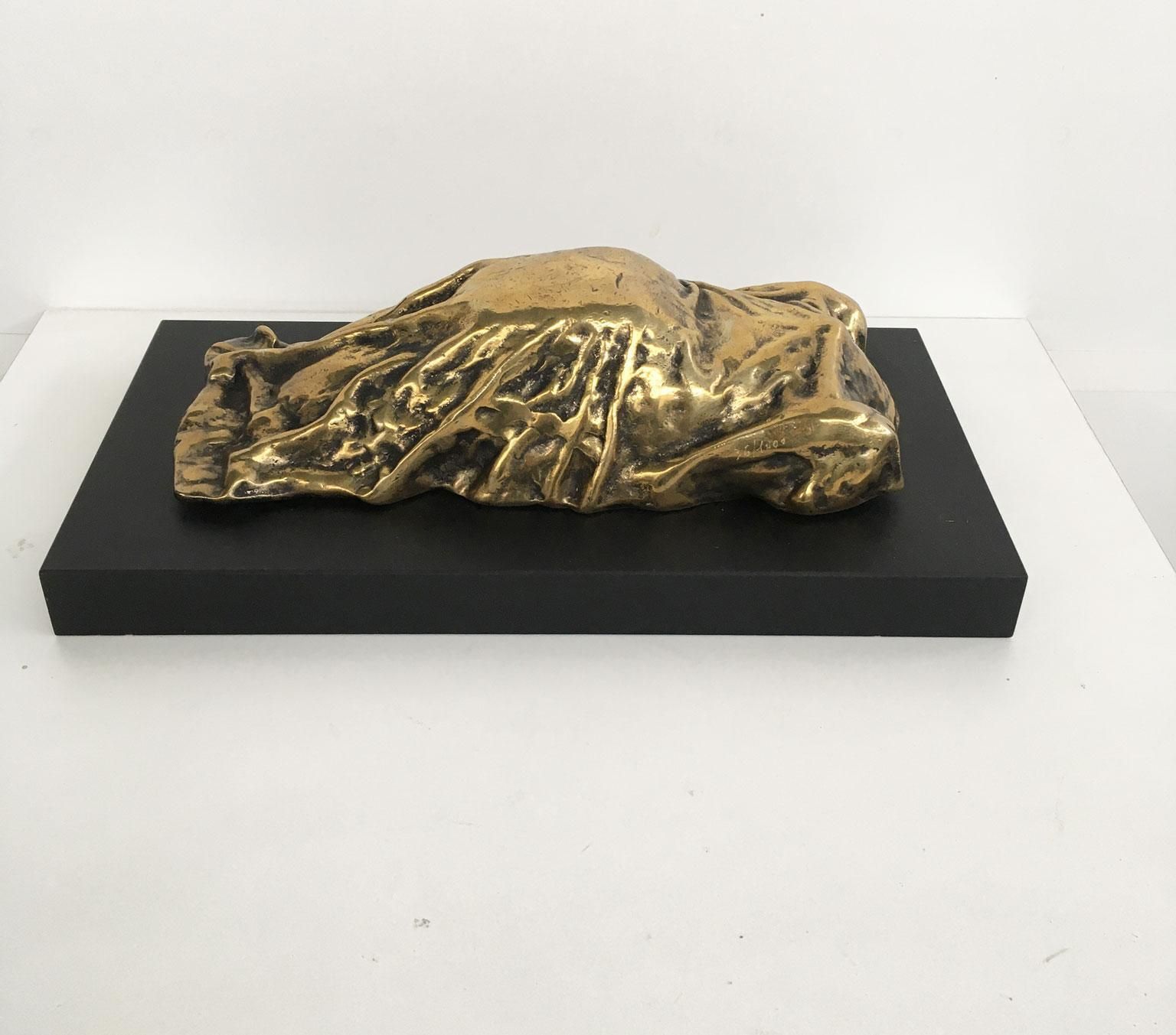 Sculpture abstraite en bronze, Italie, 1980, par Furio Giovannacci - Indianapolis photo furniture