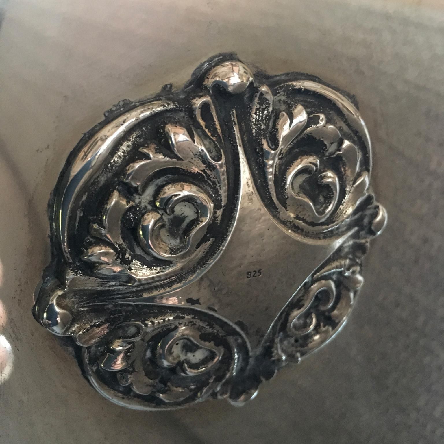 Italy Post Modern Silverplated And Silver Bowl Following Gabriella Crespi Style photo furniture