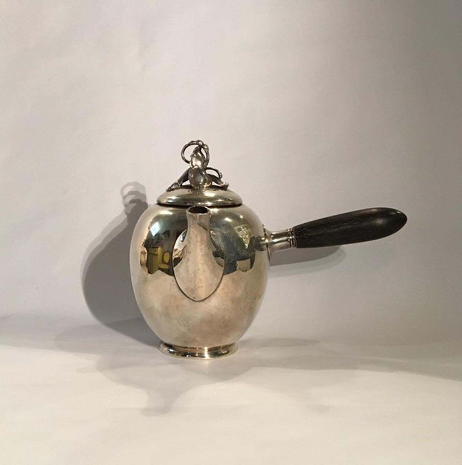 photo for sale Ghoram Early 20th Century New York Sterling Silver Chocolate Pot