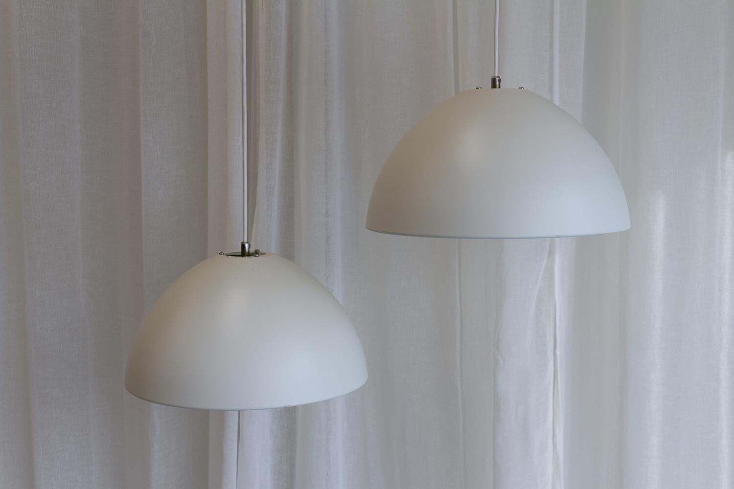 Vintage Danish "Dyssen" Pendant Lights By Asger Bc  Lys, 1980s. Set Of 2. photo Lighting