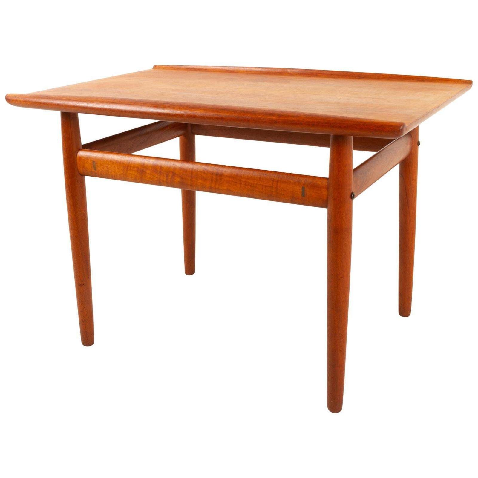 Vintage Danish Teak Side Table By Grete Jalk For Glostrup Møbelfabrik, 1960s