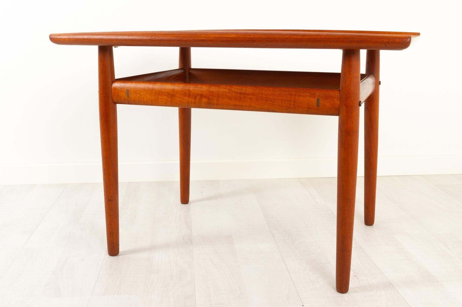 Vintage Danish Teak Side Table By Grete Jalk For Glostrup Møbelfabrik, 1960s photo vinterior